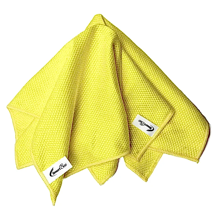 Mikrofiber Cam ve Jant Silme Bezi 50x70 235gr/m2 - Sarı