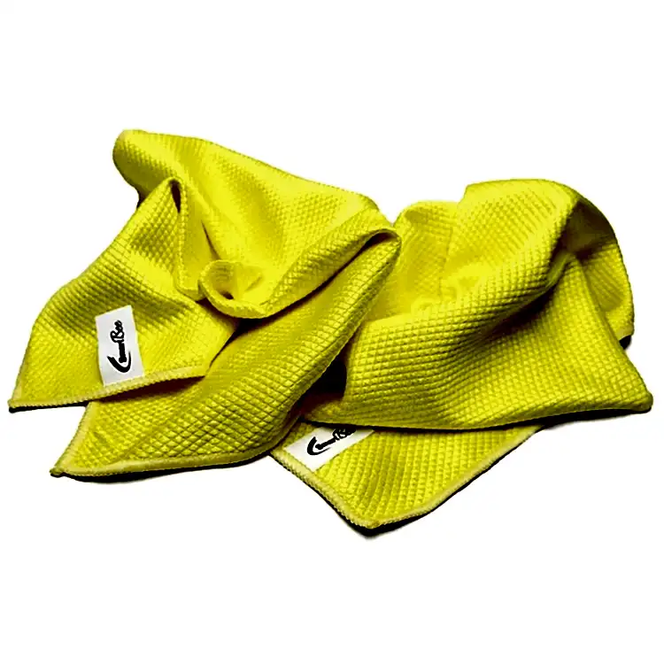 Mikrofiber Cam ve Jant Silme Bezi 50x70 235gr/m2 - Sarı
