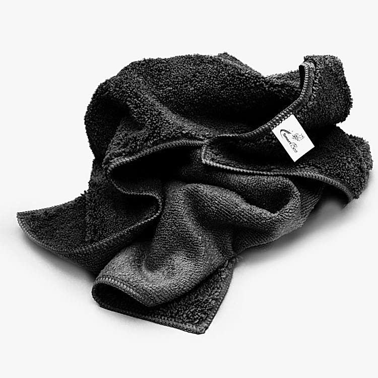 Mikrofiber Çift Yüzlü Araç Kurulama Bezi 40x60 440gr/m2 - Antrasit