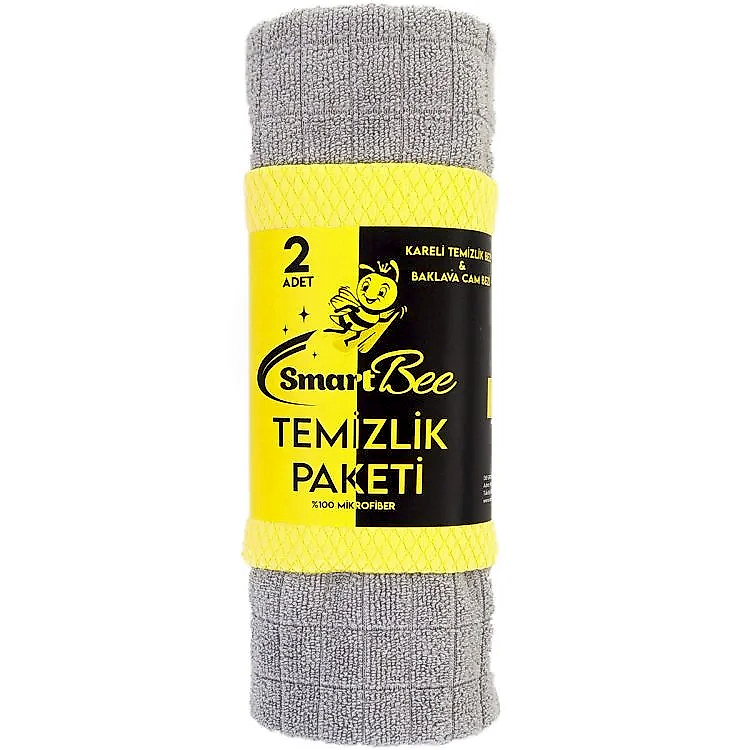 SmartBee Mikrofiber Mini Araç Temizlik Paketi