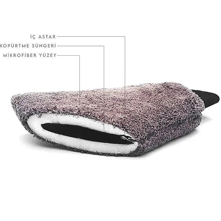 BROPACK Edgeless Mikrofiber Oto Yıkama Paketi