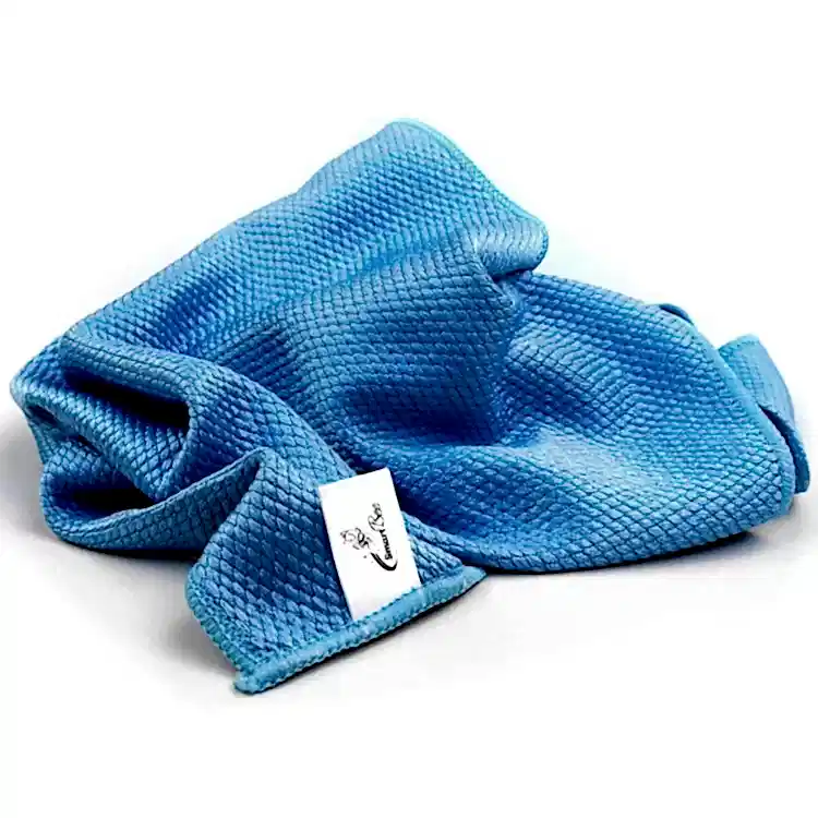Mikrofiber Cam Silme Bezi 50x70 235gr/m2 - Mavi - Görsel 2