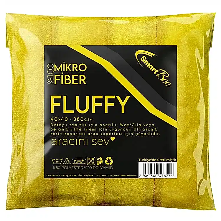 FLUFFY Mikrofiber Lazer Kesim Cila Bezi