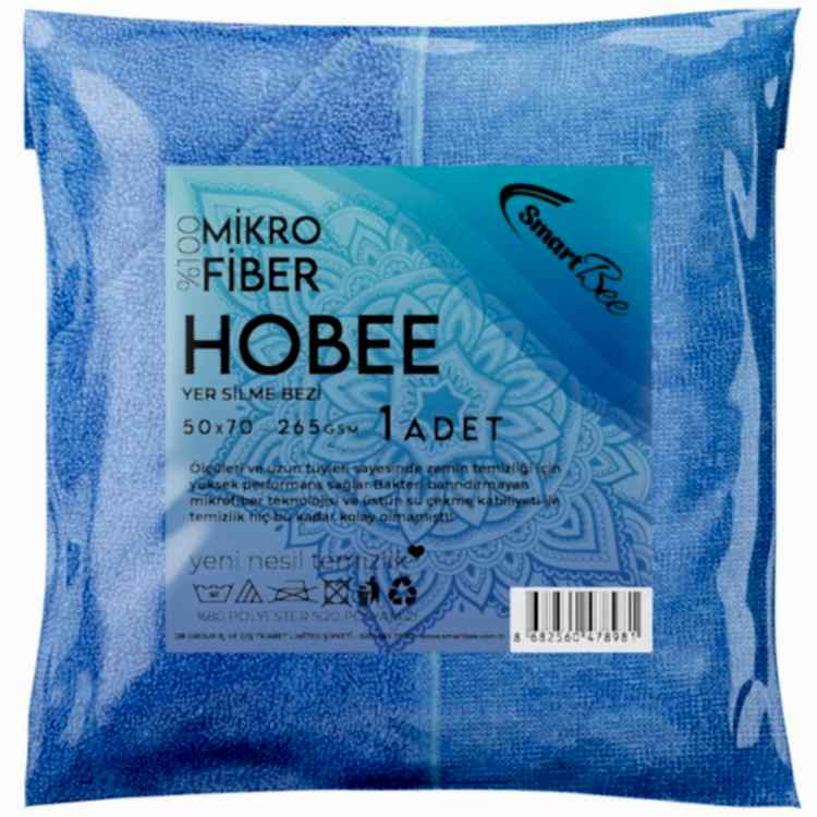 Hobee Mikrofiber Yer Silme Ve Kurulama Bezi 55x65 270gr/m2