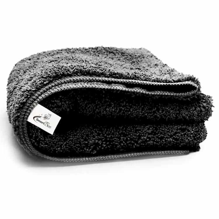 Mikrofiber Çift Yüzlü Araç Kurulama Bezi 50x70 440gr/m2 - Antrasit