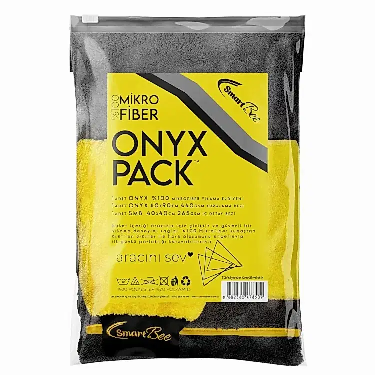 ONYXPACK Mikrofiber Oto Yıkama Paketi