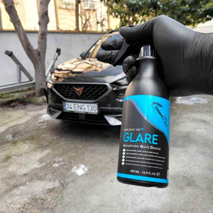 Glare Hidrofobik Seramik Etkili Hızlı Cila